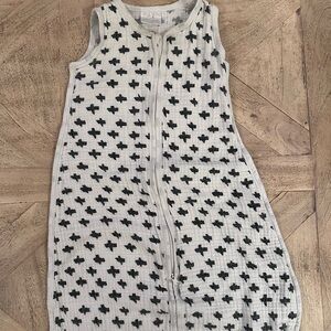 aden + anais Gray and Black Sleep Sack